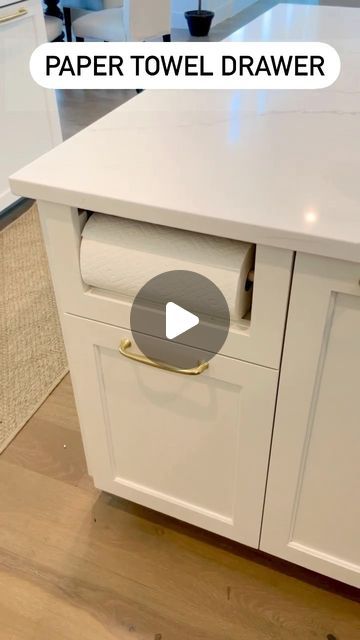 Scott & Britney Anderson • Affordable Home Inspiration on Instagram: "@designdazzle thought of everything when designing this paper towel drawer. And we are here for it! 

#papertowelholder
#prepstationaddons
#kitchenideas 
#designconcepts
#homielovin 
#interiordesign 
#homedecor" Built In Paper Towel Holder Drawer, Paper Towel Drawer Kitchen, Paper Towel Drawer, Towel Drawer, Sabbatical Ideas, Paper Towel Storage, Drawer Paper, Kitchen Cupboard Designs, Kitchen Paper Towel