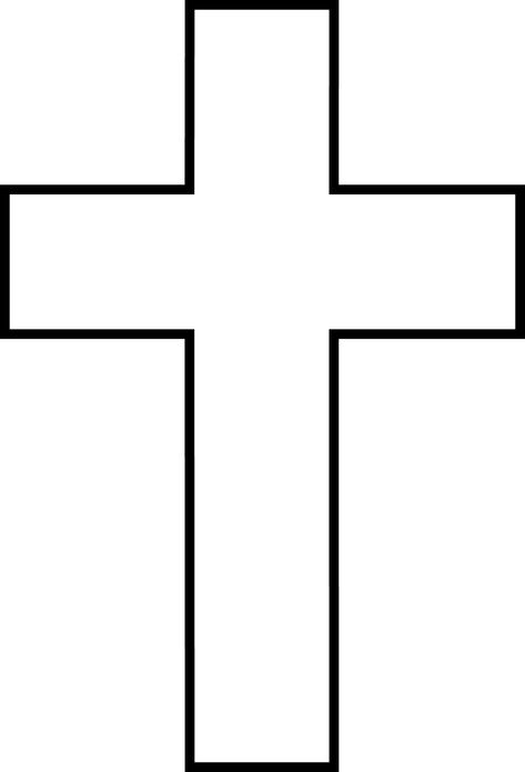 186 views Cross Outline, Clip Art Black And White, Simple Cross Tattoo, Cross Clipart, Art Outline, Cross Silhouette, Cross Drawing, Bible Crafts Sunday School, Shape Templates