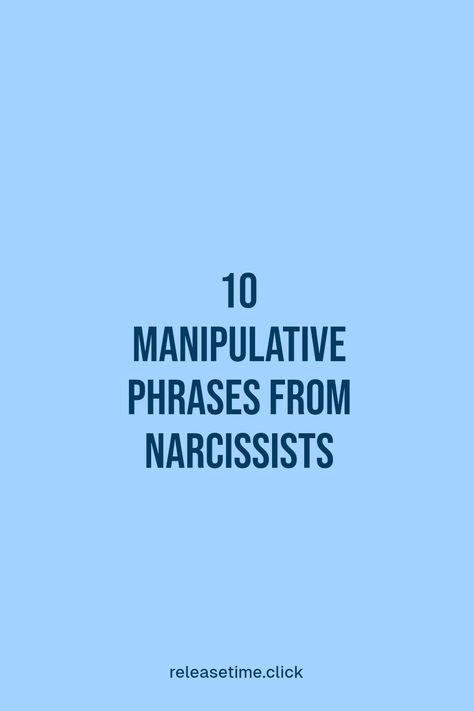 Understanding how narcissists operate can be a game changer in protecting yourself from their manipulative tactics. This list reveals the 10 phrases they frequently use to twist your reality and keep you off balance. By recognizing these phrases, you can better identify their strategies and reclaim your sense of self. Don't let their words tear you down – empower yourself with knowledge. Discover how to spot these manipulative tactics and take charge of your own emotional well-being today! Manipulative Tactics, Protecting Yourself, Sense Of Self, Empower Yourself, Take Charge, Emotional Wellness, Game Changer, Don't Let, Personal Development