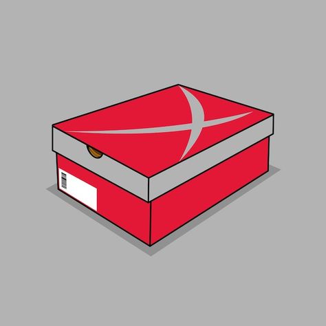 Vector if popular brand had a shoe box 5 | Premium Vector #Freepik #vector Shoe Box Drawing, Nike Shoe Box Drawing, Nike Shoes Box, Shoebox Design Packaging, Creative Shoe Box Packaging, Shoe Box Design Packaging Branding, Sneakers Box, Psd Icon, Abstract Drawings