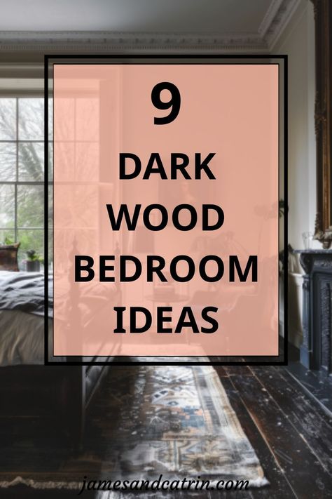 Dive into the world of dark wood bedroom ideas and uncover the secret to creating a sumptuous, inviting space 🛏🌲. Whether it's sleek modern lines or rustic charm you're after, find inspiration to blend dark woods with soft lighting and plush textiles. Elevate your bedroom to a luxury haven. #DarkWoodBedroomIdeas Bedroom Design Dark Furniture, Boho Bedroom With Dark Furniture, Dark And Light Wood Bedroom, Light Walls Dark Furniture Bedroom, Bedroom Design Brown Furniture, Feminine Bedroom Dark Furniture, Modern Rustic Bedroom Furniture, Bedroom Espresso Furniture, Dark Wood Guest Bedroom