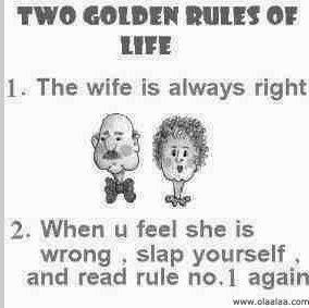 The wife is always right! Marriage Quotes Funny, Rules Of Life, Super Funny Quotes, Love Husband Quotes, Happy Wife Happy Life, Wife Quotes, Far Side, Marriage Humor, Thoughts Of You