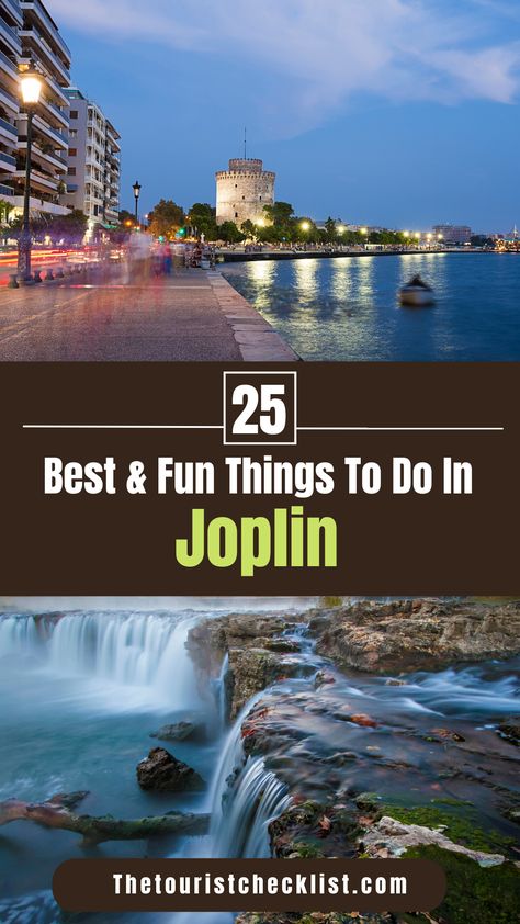 Would you like to explore Joplin, MO? This travel guide brings you top attractions, best activities, places to visit as well as best things to do in Joplin, Missouri. Plan your travel itinerary & bucket list now!. #joplin #missouri #thingstodoinjoplin #missouritravel #usatrip #ustravel #travelusa #ustraveldestinations #travelamerica #vacationusa #americatravel Missouri Bucket List, Joplin Missouri, Grand Falls, Usa Travel Guide, Us Travel Destinations, Vacation Usa, Nature Trail, National Monuments, America Travel