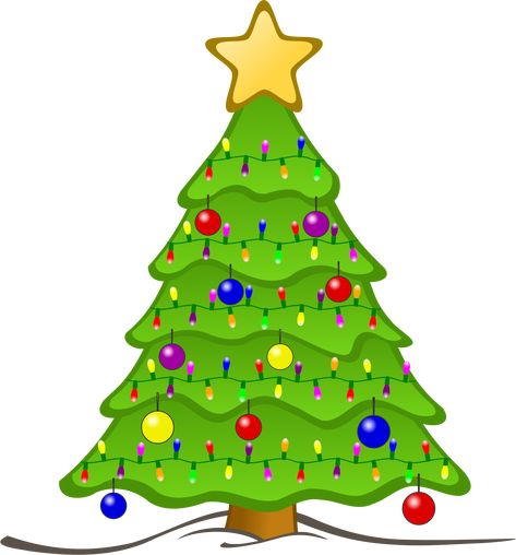 Animated Christmas Tree by @JayNick, Rework of sapin_01_xmas by jean_victor_balin - kept the tree itself, replaced the ornaments with symbols, and added lights. SVG code can be inserted into an SVG image then scaled and positioned where desired. Animated lights work in browsers that support animation, on @openclipart Christmas Tree Animated, Tree Animation, Animated Screensavers, Tree Animated, Animated Christmas Decorations, Christmas Tree Gif, Animated Christmas Tree, Christmas Classroom Treats, Christmas Animated