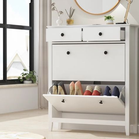 Discover great products at the best prices at Dealmoon. Winston Porter 12 Pair Shoe Storage Cabinet. Price:$173.99 at Wayfair Slim Shoe Cabinet, Shoe Cabinet Entryway, Shoe Organizer Entryway, Organizer Cabinet, Coat Storage, Shoe Organizers, Door Shoe Organizer, Shoe Storage Rack, Organize Drawers