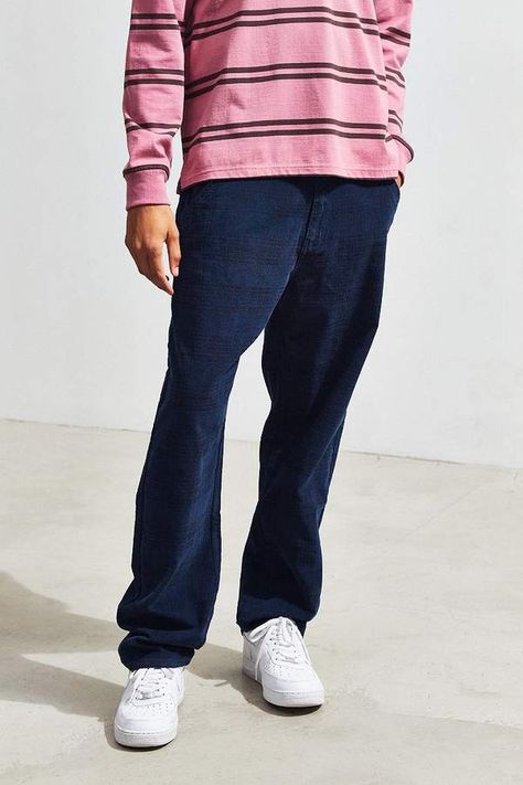 Men Mode, Lazy Oaf, Cords Pants, Blue Check, Mens Joggers, Corduroy Pants, Cargo Pants Men, Printed Pants, Mens Bottom