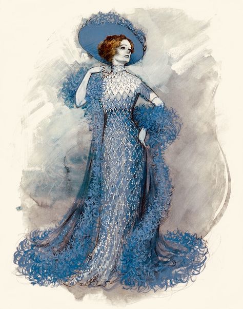 Theatre Costume Design Sketches, Widow Costume, Costume Sketches, Costume Illustration, Joan Sutherland, Costume Design Sketch, Theatre Interior, Artist Prints, Merry Widow