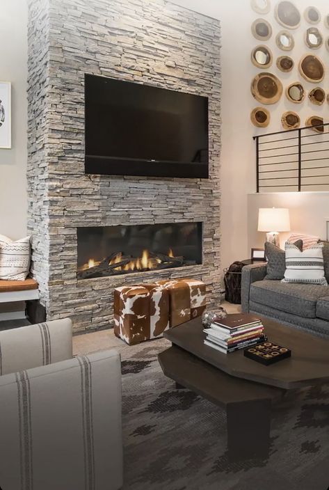 Tv And Electric Fireplace Wall, Electric Fireplace Wall Ideas, Fireplace Wall Ideas, Living Room Upgrades, Recessed Electric Fireplace, Textured Wall Panels, Electric Fireplace Wall, Best Living Room Design, Fall Kitchen Decor