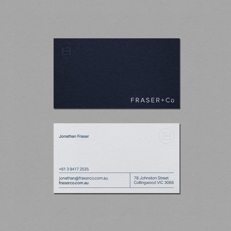 Vetro • Brand Designers on Instagram: “Business cards we designed and produced for Fraser&Co, a boutique financial planning practice. Printed on @colorplan_papers imperial blue…” Colorplan Papers, Colorplan Paper, Imperial Blue, Financial Advisor, Stationary Design, Instagram Business, Financial Planning, Business Card, Business Cards