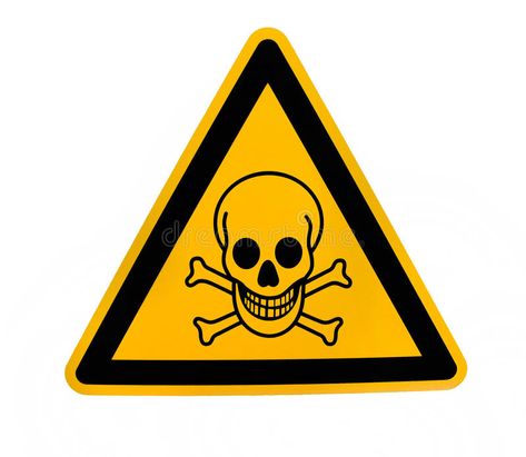 Chemical beware sign. Yellow triangular sign with black skull #Sponsored , #Paid, #SPONSORED, #beware, #black, #skull, #sign Beware Sign, Case Presentation, Emergency Medicine, Emergency Department, Jolly Roger, Black Skulls, Pediatrics, Scientists, Medicine