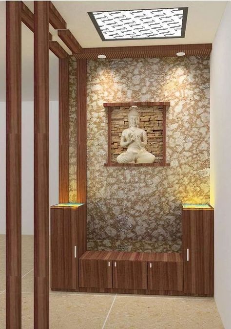 Pin on my dream foyer area decoration Foyer Ideas Entryway Indian Modern, Foyer Ideas Entryway Indian, Entryway Decor Indian, Room Decor Ideas Diy, Zen Corner, Traditional Foyer, Pooja Unit, Art Deco Style Interior, Foyer Ideas Entryway