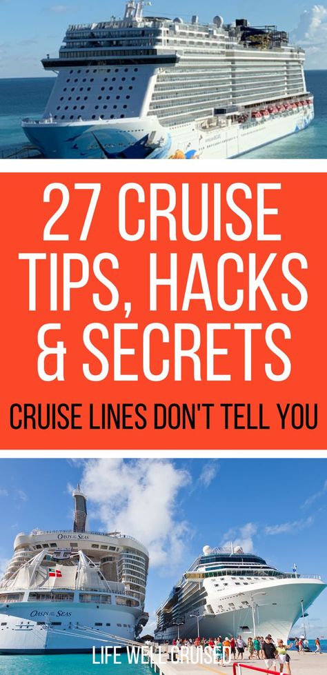 Carnival Cruise Tips, Cruise Tips Royal Caribbean, Cruise Secrets, Best Cruise Lines, Cruise Packing Tips, Carnival Cruise Ships, Best Cruise Ships, Cruise Essentials, Cruise Planning