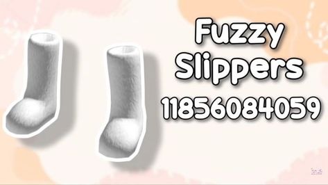 Shoe Codes, Boots Code, Roblox Id Codes, Fuzzy Boots, Christmas Slippers, Id Roblox, Roblox Outfit Codes, Bloxburg Decals Codes, Black Hair Roblox