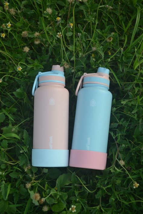 Aqua Flask Aesthetic, Aquaflask Aesthetics, Flask Aesthetic, Aqua Flask, Wish Board, Cute Coffee Cups, Cute Water Bottles, Handmade Flowers Fabric, Flowers Fabric