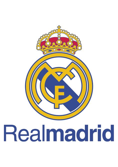 Escudo del Real Madrid con letras. Escudo del Real Madrid con letras para imprimir. Escudo del Real con letras Madrid para descargar. Real Madrid Crest, Real Madrid Tv, Madrid Logo, Madrid Football Club, Real Madrid Logo, Santiago Bernabeu, Logo Real, Soccer Equipment, Sports Decorations