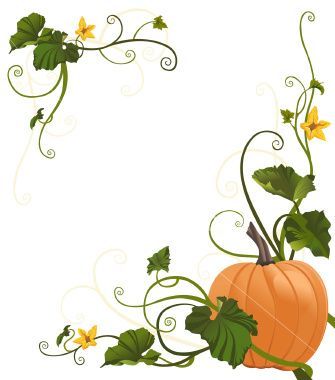 Pumpkin Vine Drawing, Pumpkin Vine Tattoo, Pumpkin Dragon, Vines And Flowers, Pumpkin Vine, Vine Border, Fall Clip Art, Trippy Drawings, Pumpkin Leaves