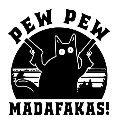 Acab Tattoo, Pew Pew Madafakas, Gatos Cool, Funny Vinyl Decals, Airbrush Art, Jrr Tolkien, Cricut Craft Room, Diy Cricut, Pew Pew