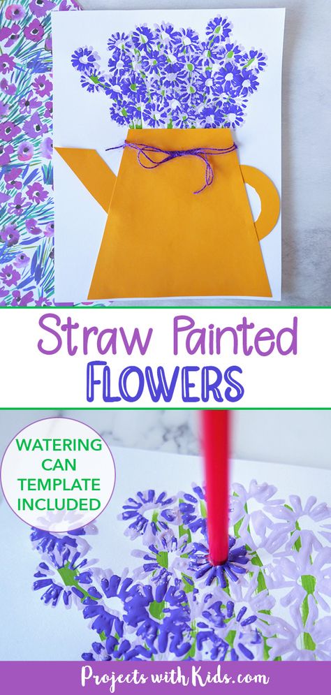 Spring Arts And Crafts, May Crafts, April Crafts, Spring Art Projects, Toddler Arts And Crafts, Spring Preschool, Spring Crafts For Kids, Mothers Day Crafts For Kids, Daycare Crafts