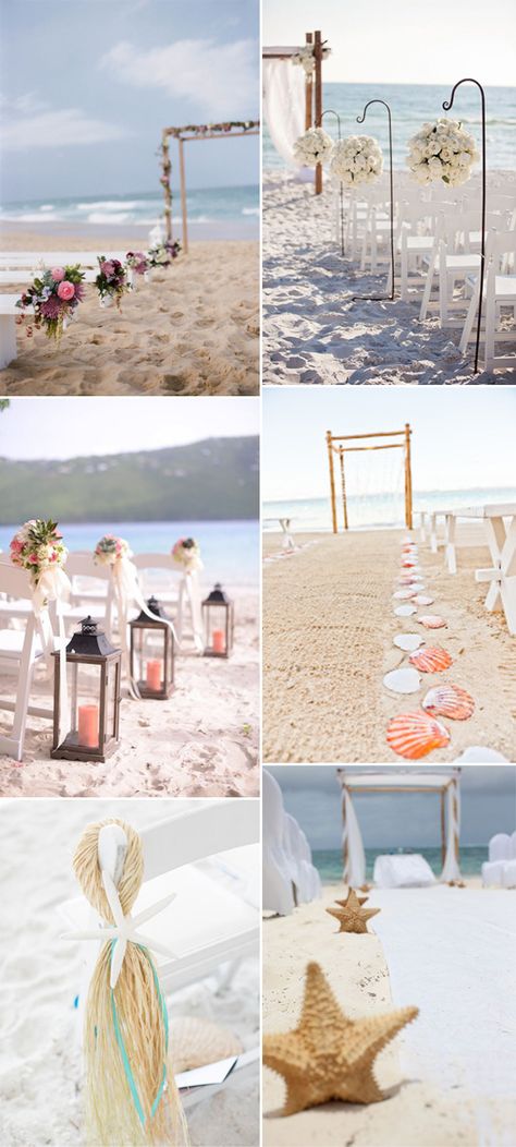 Alter Arrangements, Wedding Aisles, Beach Wedding Aisles, Beach Themed Wedding, Dream Beach Wedding, Wedding Themes Summer, Summer Beach Wedding, Wedding Projects, Beach Ideas