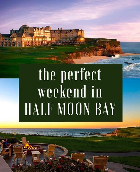 A Perfect Weekend in Half Moon Bay, California - JetsetChristina California Babymoon, California Getaways, Half Moon Bay California, The Long And Winding Road, Long And Winding Road, California Winter, Plan A Vacation, Couples Getaway, Babymoon Destinations