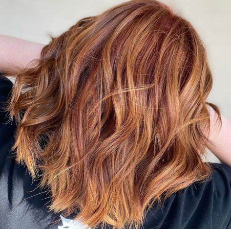 Partial Copper Balayage, Copper Partial Balayage, Copper Reverse Balayage, Reverse Balayage Copper, Cool Toned Copper Balayage, Balage Copper, Reverse Balayage, Balayage, Copper