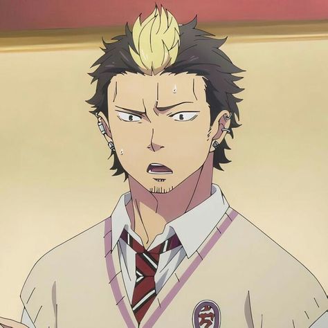 Ryuji Suguro, The Blue Exorcist, Blue Exorcist Anime, Exorcist Anime, Anime Manga Icons, Ao No Exorcist, Blue Exorcist, Manga Icons, Anime Boy