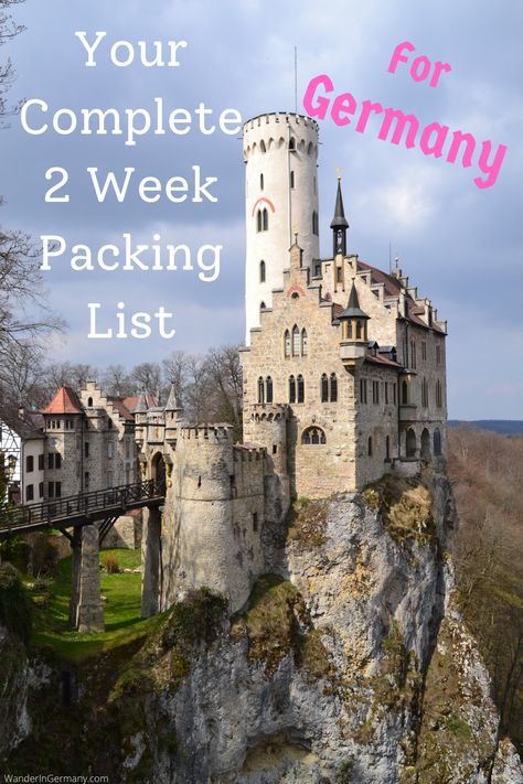 What to Pack for Germany Germany Fashion Fall, Germany Clothes Outfits, Style In Germany, Germany Travel Packing List, Germany In Summer Outfits, Germany Trip Outfits, German Travel Outfits, Fall In Germany Outfits, Vacation Outfits Germany