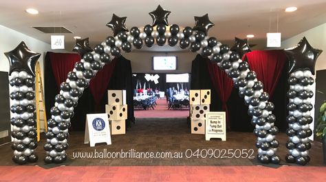 "Entrance Arch and Columns" #lexus #rmhcanberra #nationalconventioncentre #eliteeventtechnology #act #cbr #canberraballoons #BalloonBrilliance Event Technology, Balloon Arch, The Balloon, Arch, Balloons, Design