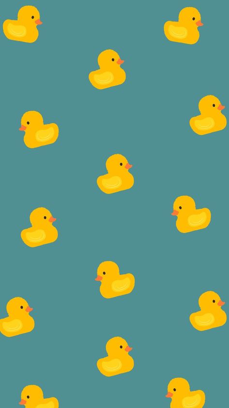 Duck Cute Wallpaper Cute Wallpapers Iphone, Wallpaper Ideas Iphone, Duck Wallpaper, The Best Wallpapers, Best Wallpapers, Rubber Ducks, Cute Wallpaper, Iphone Wallpaper Themes, Preppy Wallpaper