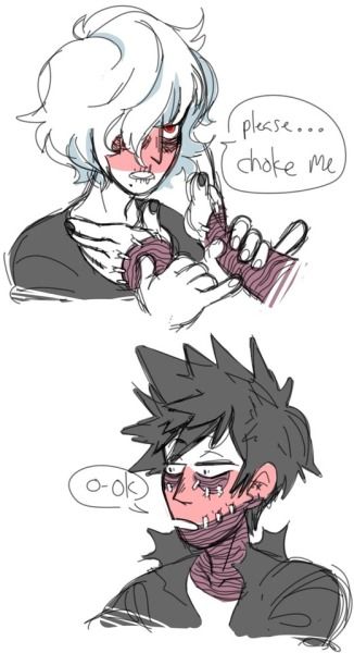 Pc: cr0nu5 on Tumblr Tomura Shigaraki X Dabi, Shigaraki X Dabi, My Hero Academia 2, Tomura Shigaraki, Anime Villians, My Hero Academia Memes, Buko No Hero Academia, Boku No Hero Academia Funny, Anime Boyfriend