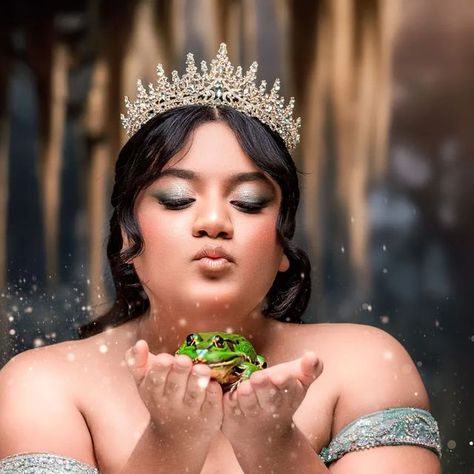 Artistic Quince/Sweet 16 Photos by Raven on Instagram: "Yasmin Princess and the frog inspired party was awesome!  Pics coming soon. For now, enjoy some pre-event shots 🥰  #quincereels #quinceanerahighlights #quinceañeraphotography #quincedress #quincephotography #quinceañera #quincephotoshoot #quinceañeraexpo #quincevibes #quinceparty #quincemakeup #misquince #15años #njquincephotographer #njphotographer #njquincephotography #njquinceañera #njsweet16 #princessandthefrogtheme #princesstiana #princessandthefrog #princessandthefrogquince #takenbyraven" Sweet 16 Photos, Quinceanera Photography, Quince Dress, Princess And The Frog, Princess Tiana, The Frog, Quince, Quinceanera, Sweet 16