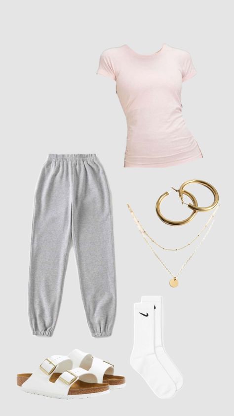 lazy outfit 🎀 #outfitinspo #sports #lululemon #lululemonoutfit #brandy #birkenstoks #nike #goldjewelery #lazyfit #comfy Basic Nike Outfits, Lululemon Outfit Spring, Lululemon Swiftly Tech Outfit, Lululemon Winter Outfit, Lululemon Aesthetic Outfits, Lululemon Outfit Winter, Lazy Outfit Ideas, Comfy Lazy Outfits, Lululemon Fits