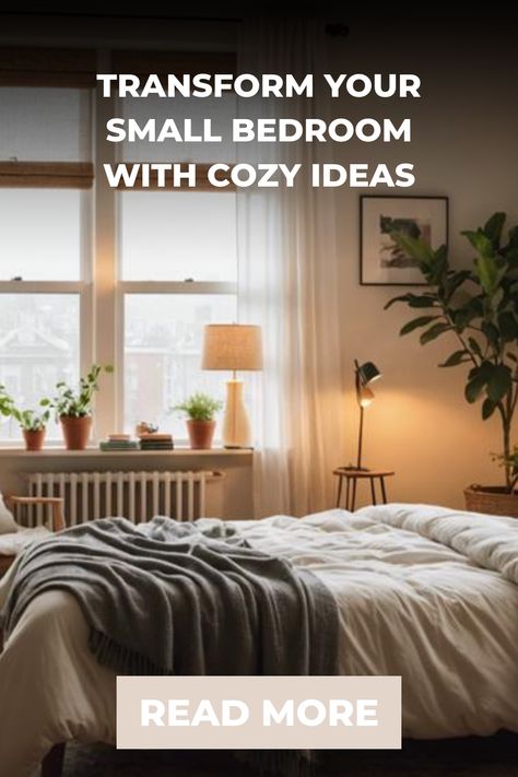 Cozy bedroom with plants, soft lighting, and a neatly made bed, promoting interior design ideas. Cozy Small Bedroom, Kitchen Tile Inspiration, Cozy Colors Palette, Ensuite Bathroom Designs, Industrial Chic Kitchen, Rustic Industrial Kitchen, Modern Bedroom Colors, Compact Kitchen Design, Cozy Small Bedrooms