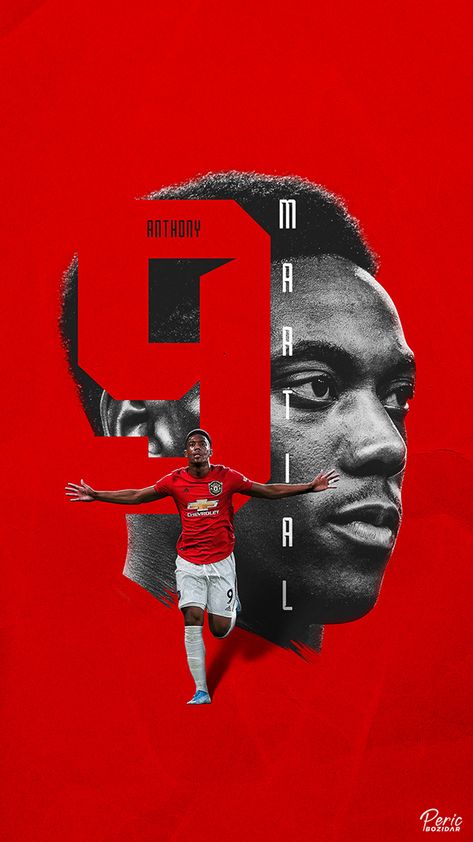 Football Designs vol.2 on Behance Martial Manchester United, Soccer Poster Design, Bd Design, Sports Design Ideas, Anthony Martial, Manchester United Wallpaper, Football Wallpapers, Soccer Art, Soccer Inspiration