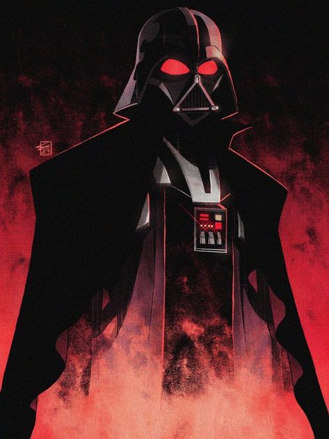 Darth Vader Art, Dark Lord Of The Sith, Anakin Vader, Dark Side Star Wars, Star Wars Anakin, Star Wars Drawings, Star Wars Comics, Star Wars Wallpaper, Star Wars Artwork