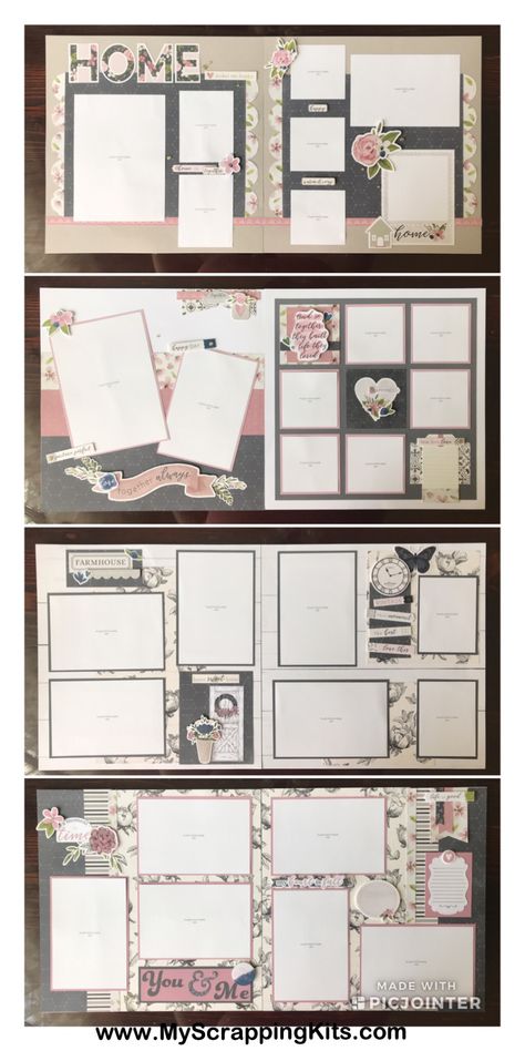 Scrapbook Bebe, Wedding Scrapbook Pages, Wedding Scrapbooking Layouts, Scrapbook Design Layout, Simple Scrapbook, Scrapbook Layout Sketches, Scrapbook Book, Feels Like Home, Album Scrapbooking