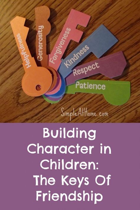 Learn basic how to help you child with these basic character traits. Character Counts Activities Preschool, Teaching Friendship, Preschool Friendship, Character Building Activities, Uppfostra Barn, Friendship Crafts, Friendship Lessons, Character Education Lessons, Character Lessons