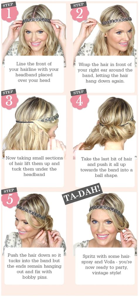 1920s Hairstyles For Long Hair, 1920s Hairstyle, 1920 Hairstyles, 1920s Hairstyles, 1920s Hair Tutorial, 20s Hair, Vintage Hairstyles For Long Hair, Flapper Hair, Gatsby Hair