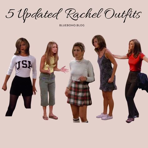 Rachel From Friends Outfits, Friends Rachel Outfits, Rachel From Friends, Friends The Show, Rachel Friends, Playful Fashion, Tv Show Friends, The 90s Fashion, Friends Outfits