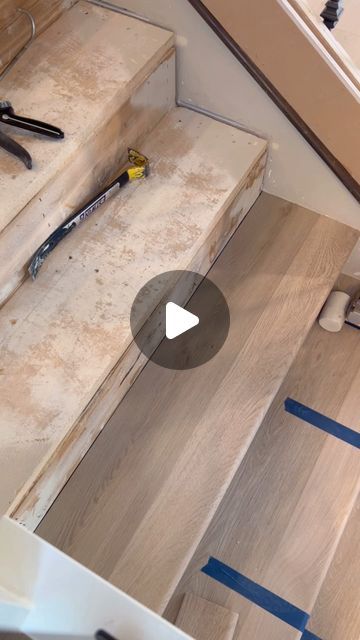 ARK FLOORING LLC on Instagram: "I do enjoy stairs 🙈 #hardwood #flooring #lvpinstallation #flooringinstallation" Stair Transition Ideas, Stears Steps Design, Lvp Flooring On Stairs, Stairs Hardwood, Laminate Flooring On Stairs, Vinyl Stair Treads, Hardwood Stairs, Flooring For Stairs, Oak Stairs