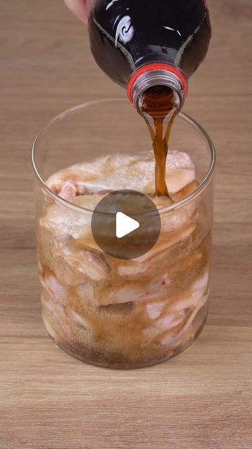 That Recipe | Put Coke on some chicken wings, a tip I learned from a Chinese | Instagram Sticky Wings Recipe, Air Fryer Recipes Chicken Wings, Sos Recipe, Sticky Wings, Coke Chicken, Cola Chicken, Chicke Recipes, Chicken Snacks, American Recipes