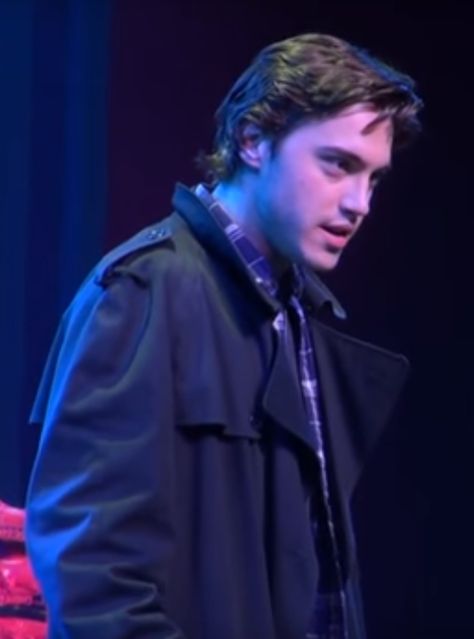 when you realize you released all your crazy at once Jd Heathers Ryan Mccartan, Heathers Jd Musical, Jd Musical, Heathers The Musical Jd, Ryan Mccartan Heathers, Jd From Heathers, Heathers Jd, Jd Heathers Musical, Heathers Costume