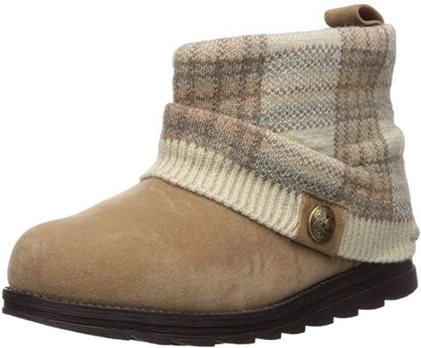 Amazon.com | MUK LUKS Women's Patti Boots - Brown | Ankle & Bootie Boots Beige, Wide Width Shoes, Winter Snow Boots, Fashion Winter, Boots Ankle, Pretty Shoes, Dream Shoes, Ankle Bootie, Winter Shoes