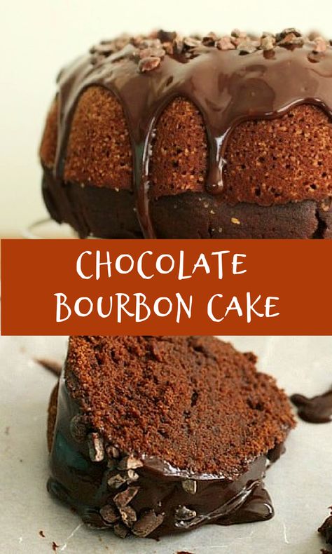 Crown Royal Desserts, Rum Chocolate Cake, Woodford Reserve Cake, Kentucky Bourbon Butter Cake, Liquor Cake Ideas, Bourbon Chocolate Cake, Chocolate Potato Cake, Alcohol Cakes, Liquor Cakes