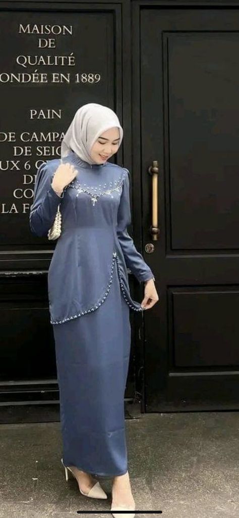 Bridesmaid Satin Hijab, Kebaya Simple Hijab, Silk Dress Hijab, Baju Bridesmaid Modern Hijab, Kebaya Simple, Braidsmaid Dresses, Bridesmaid Satin, Dress Kebaya, Simple Hijab