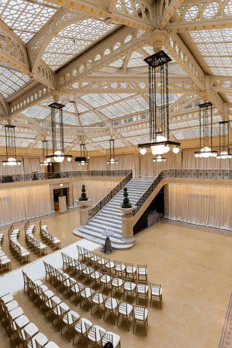 Glass Ceilings, Building Photography, Chicago Wedding Venues, Let's Get Married, Wedding Dreams, Chicago Wedding, City Wedding, Chicago Illinois, Yoga Teacher