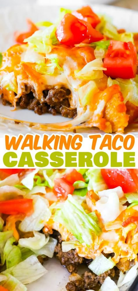 Taco Casserole With Corn Chips, Salads Recipes For Dinner Ground Beef, Taco Casserole Bake With Fritos, Recipes With Corn Chips, Mexican Taco Casserole Beef, Dinner Ideas With Ground Beef Mexican, Frito Casserole Beef Taco Bake, Taco Casserole Doritos And Ground Beef, Taco Casserole With Fritos Corn Chips