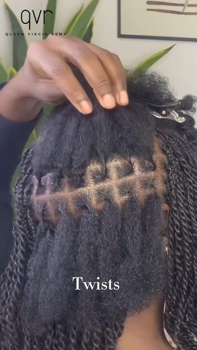 Qvr Hair Twist, Two Strand Twist Updo Natural Hair, Easy Cornrow Hairstyles For Natural Hair, Short Natural Hair Twist Styles, Afro Bulk Twist, Afro Bulk Twist Hairstyles, 2 Strand Twist Styles Natural Short Hair, Twist Braids Short, Short Mini Twists With Extensions