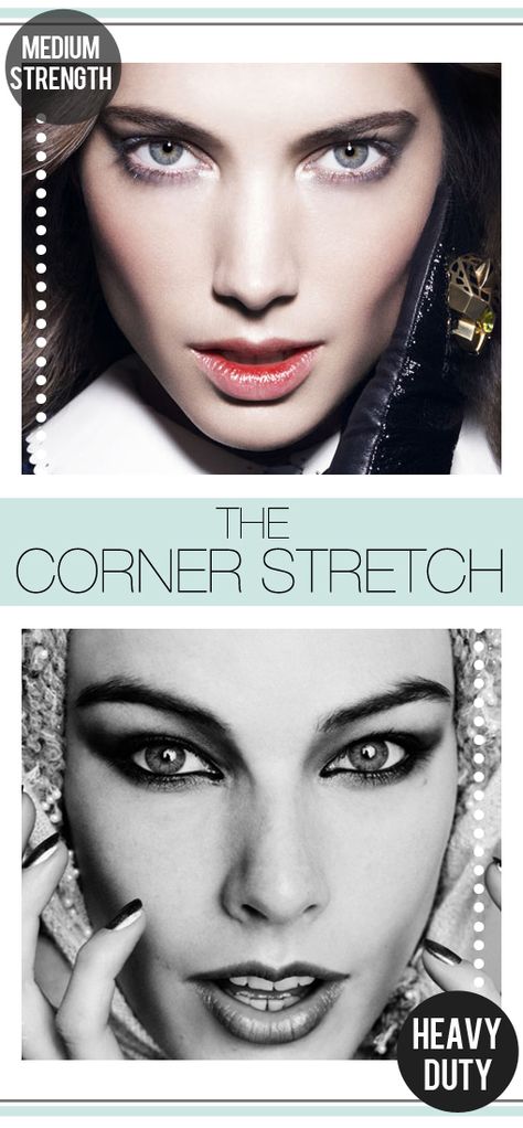 To make close-set eyes appear further apart, try The Corner Stretch! It’s actually a very effective illusion created by a really simple technique: concentrate your darker shades on the outer corners, from the center of your lid out past your lash line, all the way to the ends of your brows. More detailed explanation at link. Close Set Eyes Makeup, Close Set Eyes, Wide Set Eyes, 80s Makeup, Best Eyeliner, The Beauty Department, Eyes Makeup, Beauty Photos, Eye Shapes