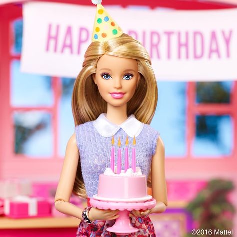 Pinterest @lauracindysuganda - Barbie (@barbie) on Instagram: “Happy Birthday, #Barbie! Celebrate with us and share your favorite Barbie memory in the comments…” Barbie Happy Birthday, Happy Birthday Barbie, Happy Birthday Doll, Barbie Instagram, Birthday Barbie, Barbie Theme Party, Barbie Basics, Barbie Diorama, Barbie Birthday Party